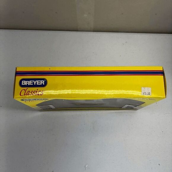 Breyer Classic Model Horse #653 Black Pinto Jet Run - New Open Box - Picture 4 of 4